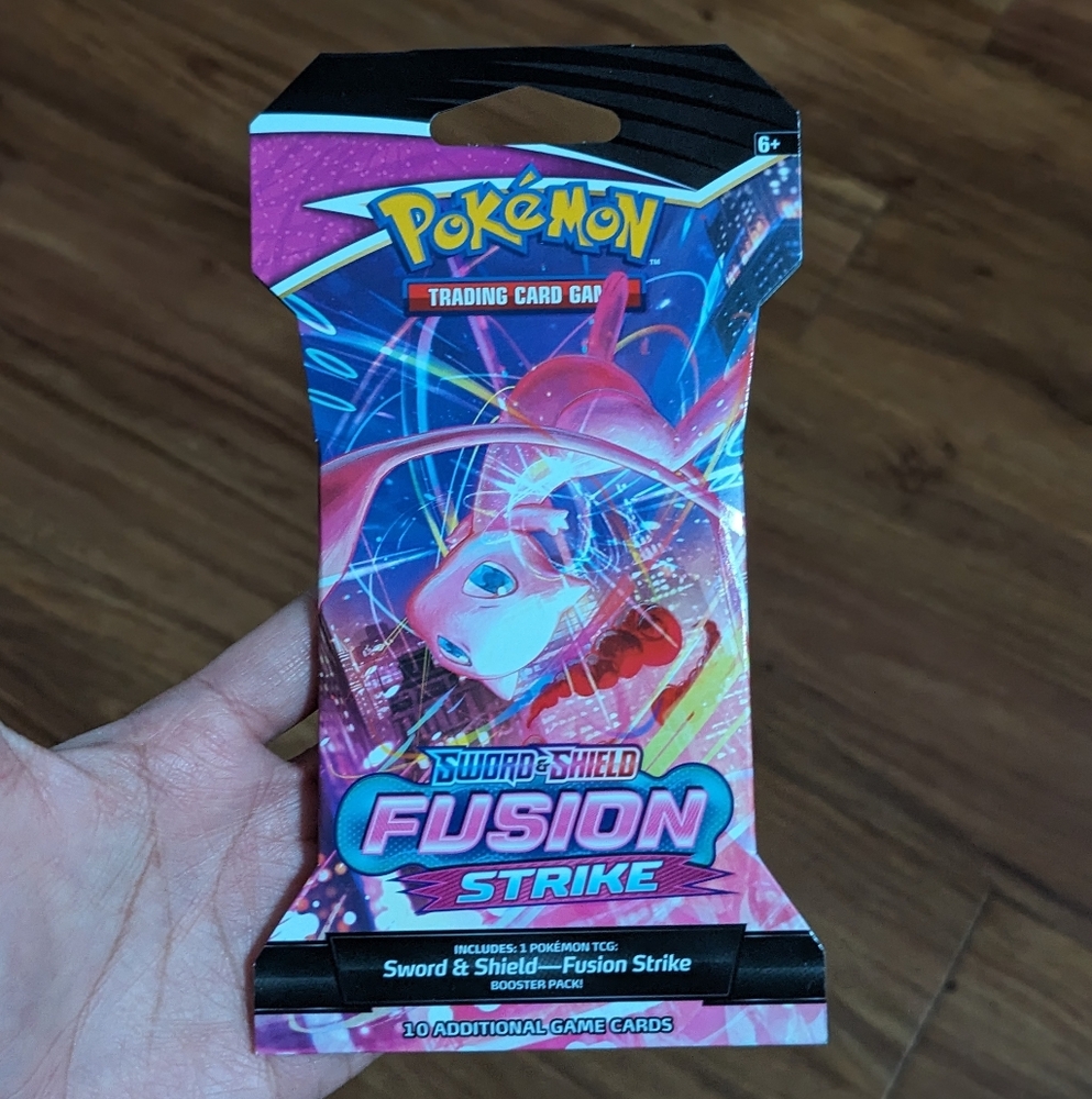 Fusion Strike Sleeved Booster Pack - Brand New Factory Sealed